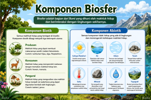 Komponen Biosfer