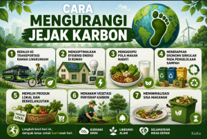 Cara Mengurangi Jejak Karbon