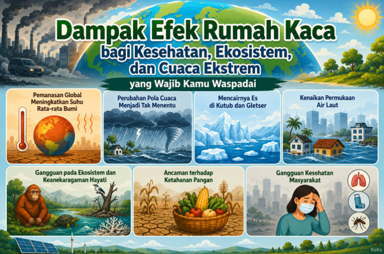 Dampak Efek Rumah Kaca