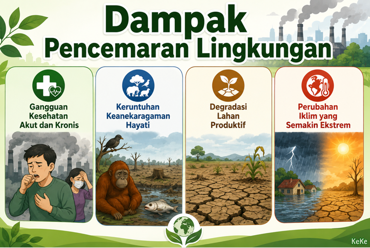 Dampak Pencemaran Lingkungan