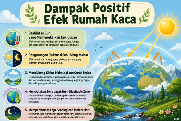 Dampak Positif Efek Rumah Kaca