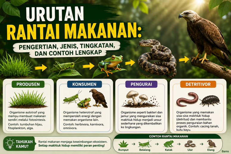 Urutan Rantai Makanan