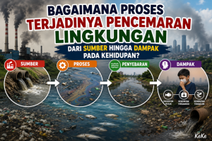 Bagaimana Proses Terjadinya Pencemaran Lingkungan