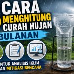 Cara Menghitung Curah Hujan Bulanan