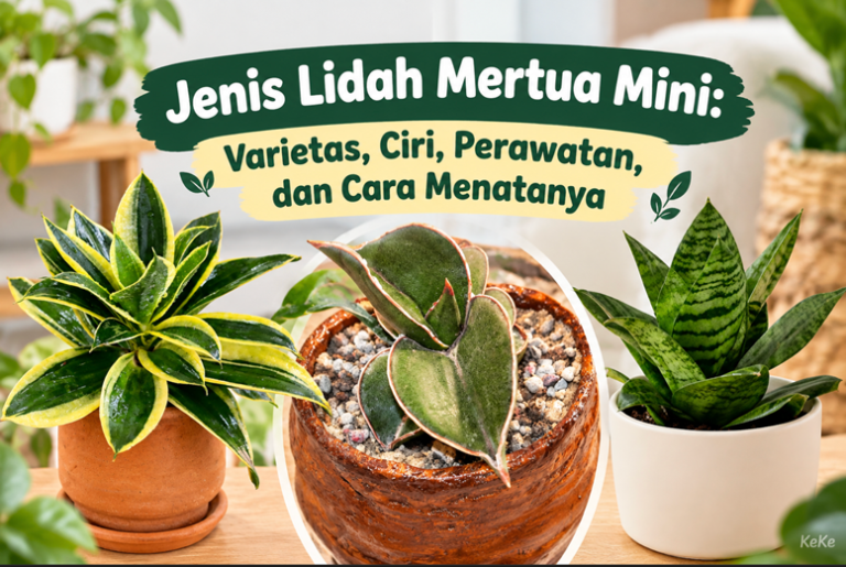Jenis Lidah Mertua Mini