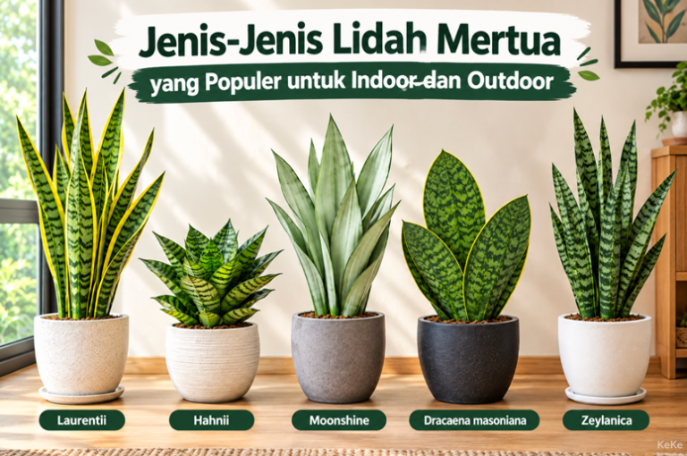 Jenis Lidah Mertua yang Populer