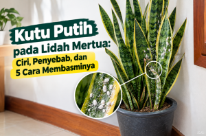 Kutu Putih pada Lidah Mertua