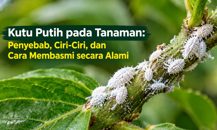 Kutu Putih pada Tanaman