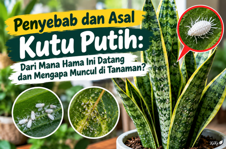 Penyebab dan Asal Kutu Putih