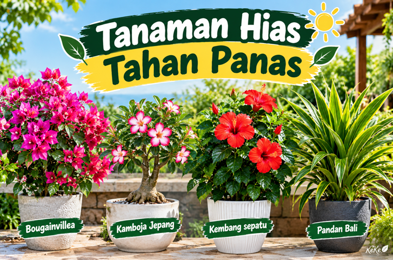 Tanaman Hias Tahan Panas
