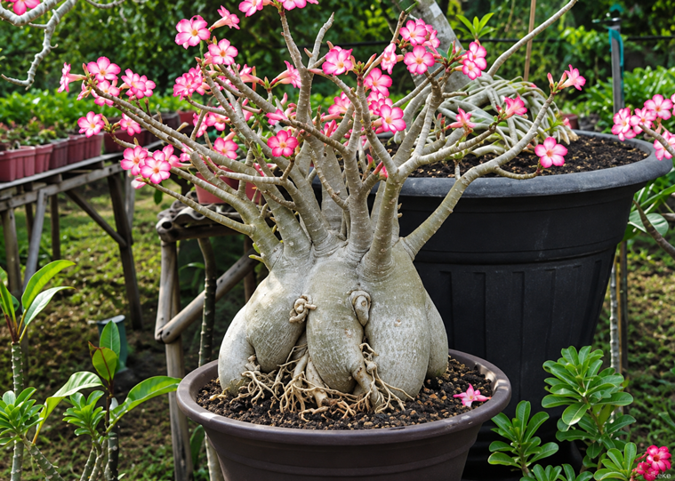 Cara Membuat Bonggol Adenium Cepat Besar