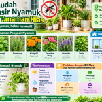 Cara Mudah Mengusir Nyamuk dengan Tanaman Hias
