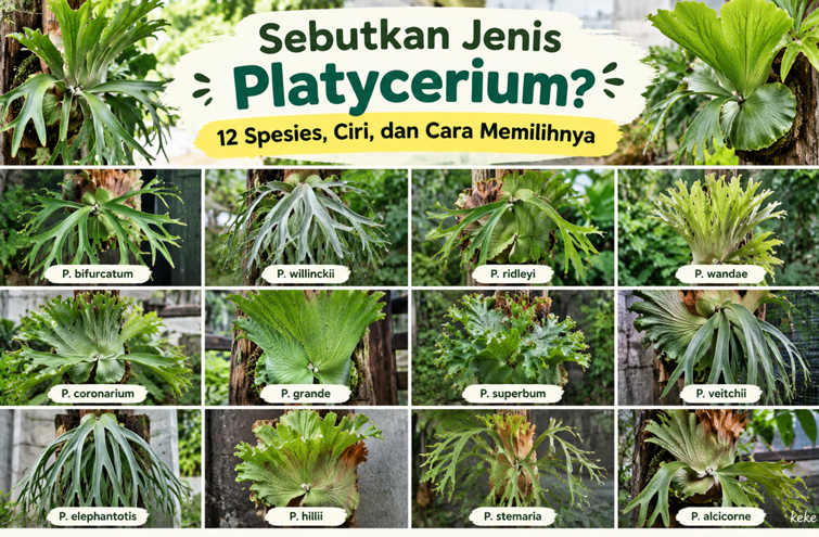 Jenis Platycerium