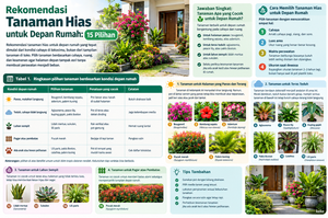 Rekomendasi Tanaman Hias untuk Depan Rumah