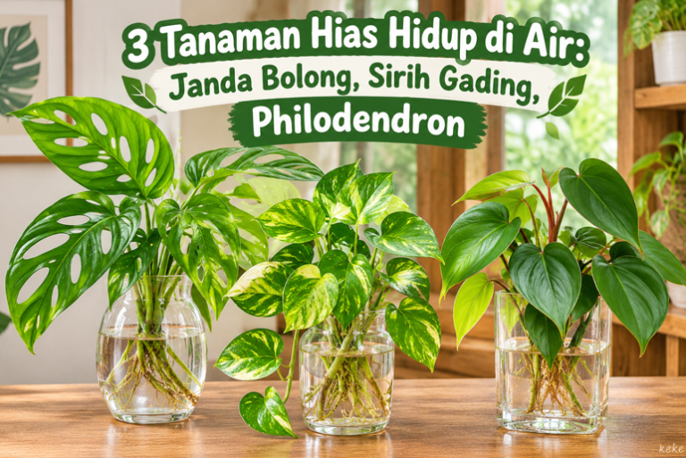 Tanaman Hias Hidup di Air