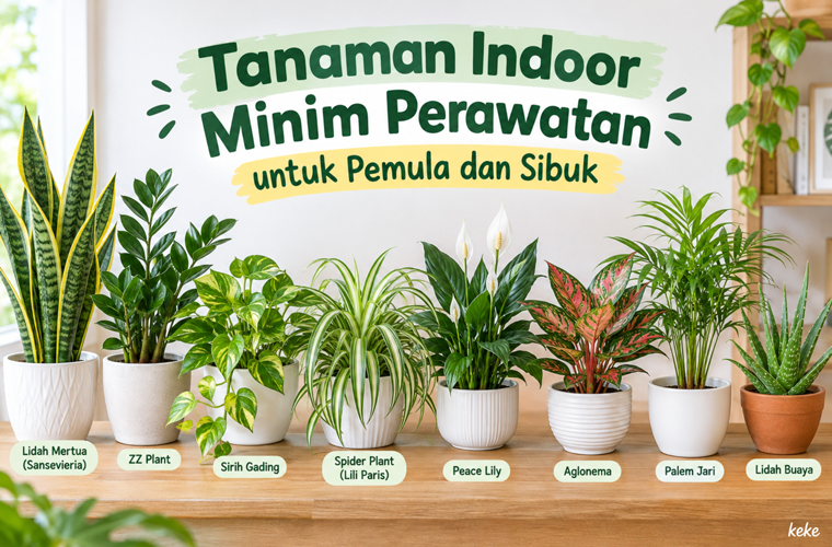 Tanaman Indoor Minim Perawatan